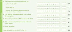 Cadre 4 déclaration TVA