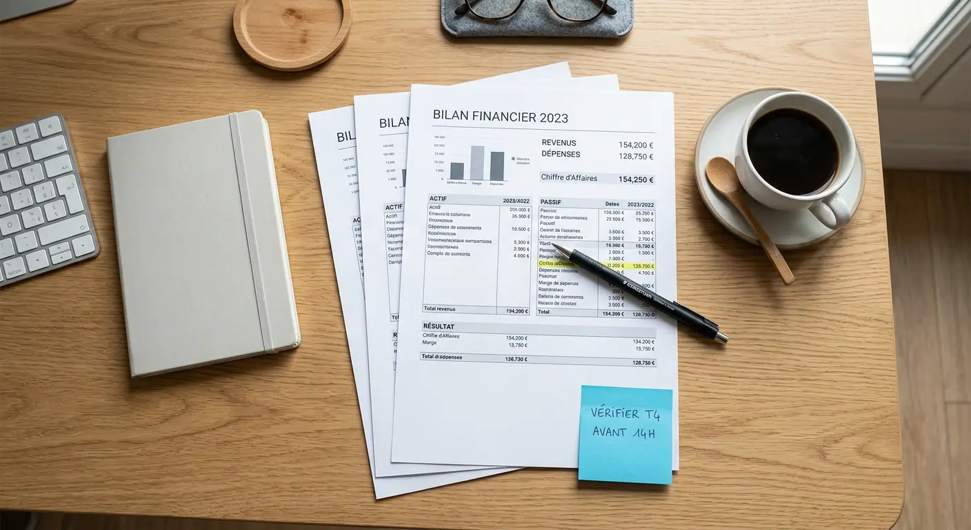 Comptes annuels : bilan