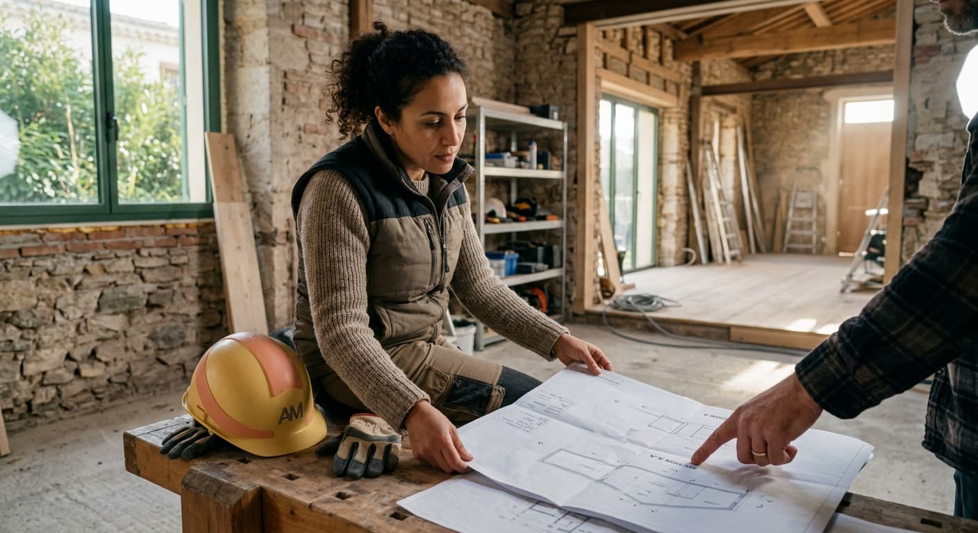 devenir-architecte-independant-chantier-plans