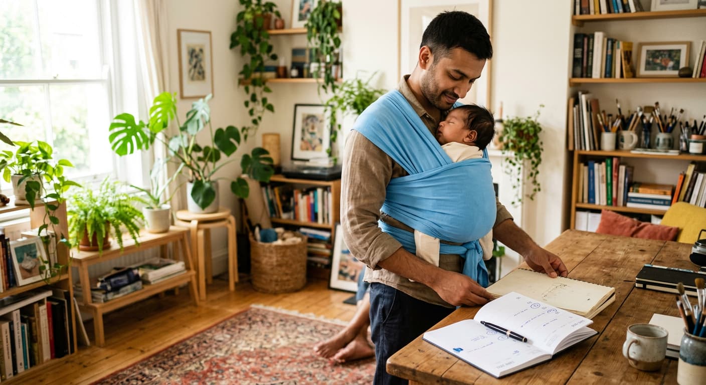 conge-paternite-independant-papa-bebe-agenda